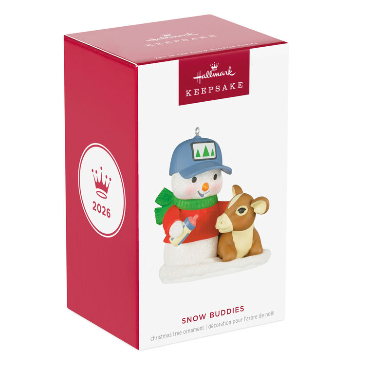 2026 Hallmark Christmas Ornament Snow Buddies