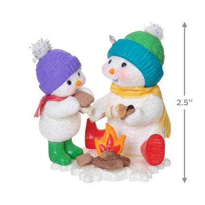 Hallmark Keepsake Christmas Ornament 2025, Making Memories Scrumptious S'Mores, Snowman Collectors Gifts - BCGiftMall