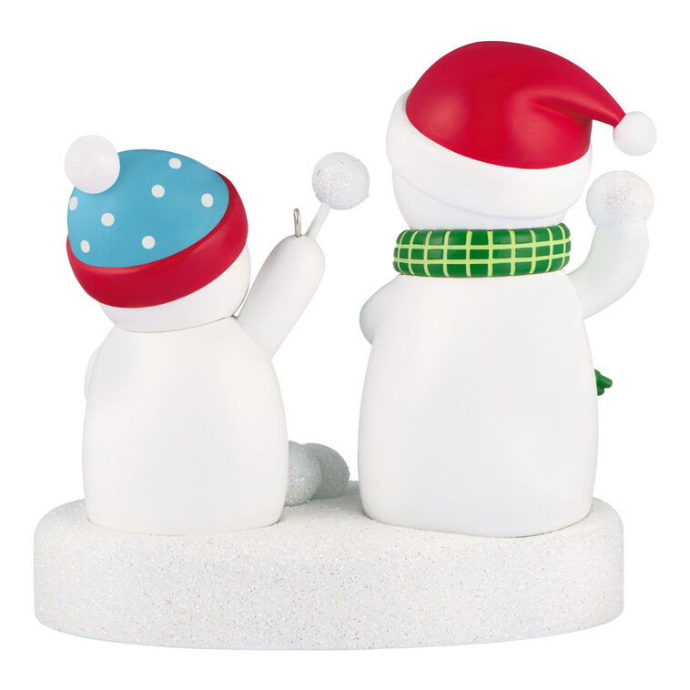 Hallmark Christmas Ornament Snowball Fight 2026 Musical Ornament