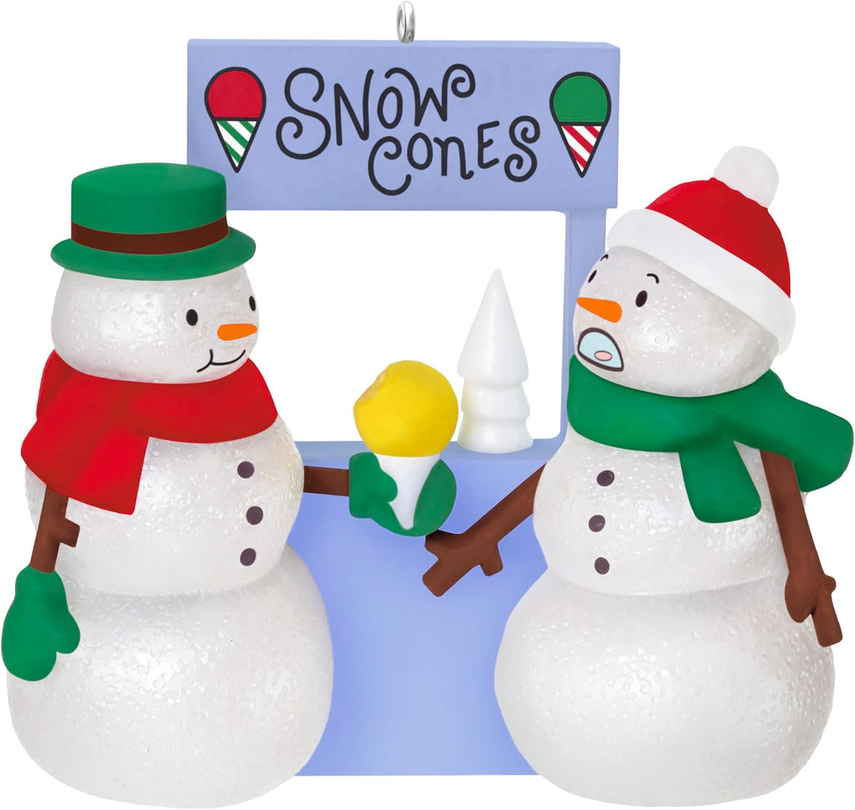 Hallmark 2025 Christmas Ornament, A Snowy Surprise, Funny Gifts