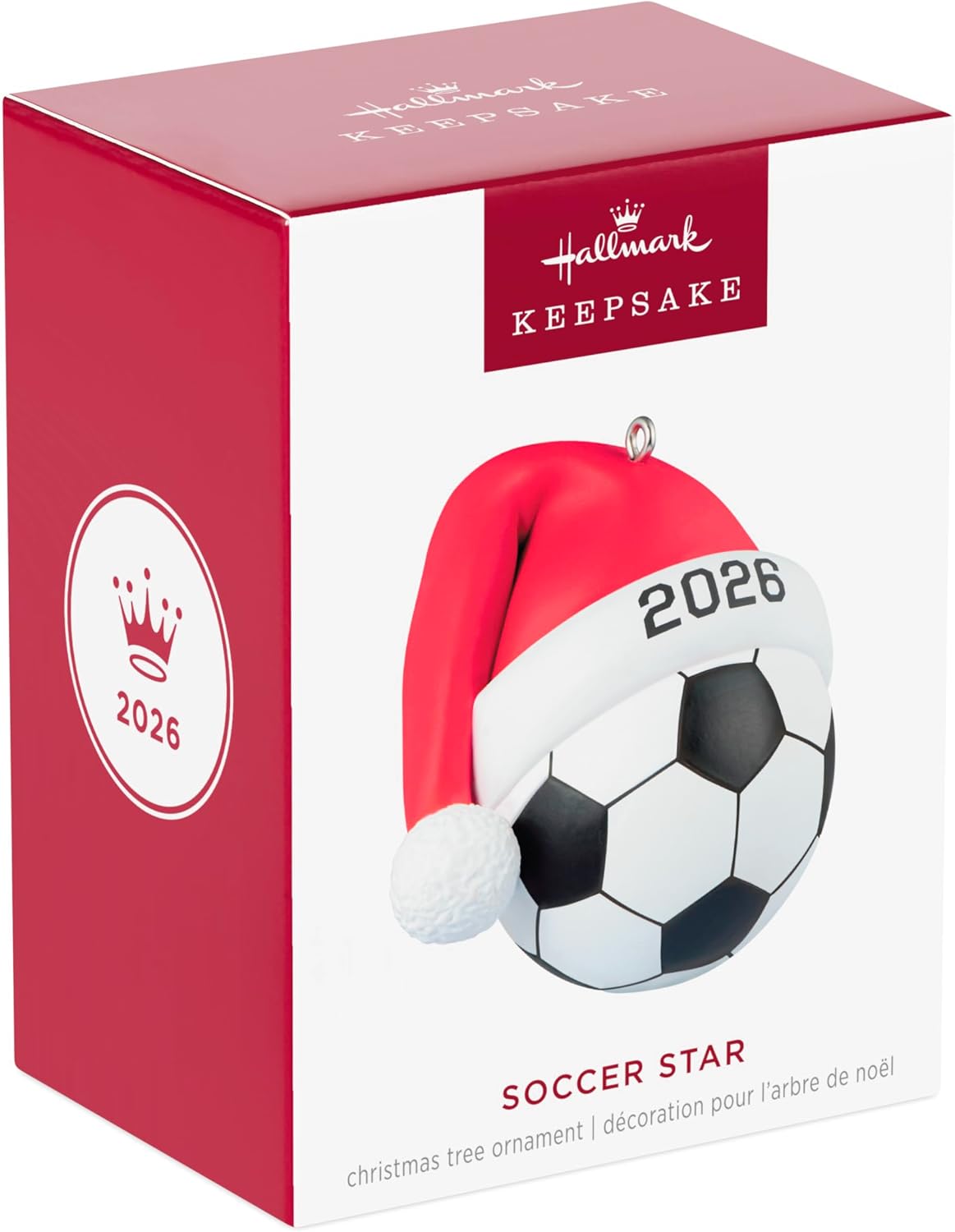 Hallmark Keepsake Christmas Ornament (Soccer Star 2026)