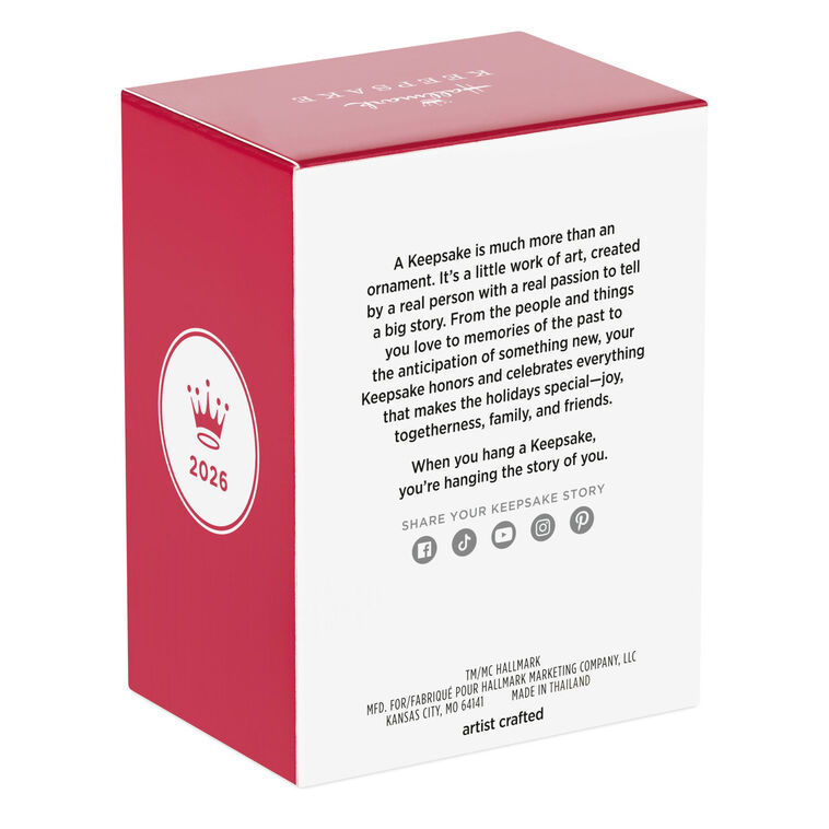 Hallmark 2026 Christmas Sonic the Hedgehog Sonic With Chaos Emerald Ornament