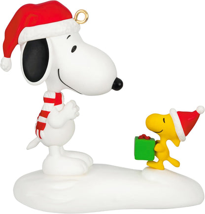 Hallmark 2026 Keepsake Peanuts Christmas Ornament (Spotlight on Snoopy)