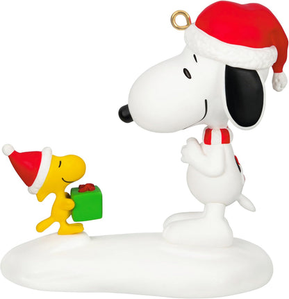 Hallmark 2026 Keepsake Peanuts Christmas Ornament (Spotlight on Snoopy)
