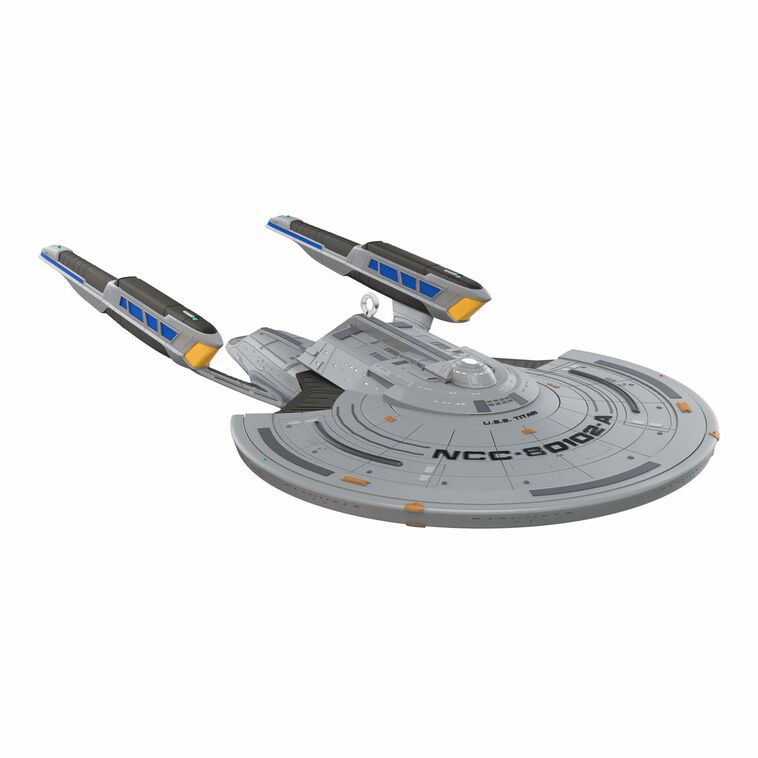 Hallmark 2025 Keepsake Christmas Ornament Star Trek: Picard U.S.S. Titan, Gifts for Trekkies - BCGiftMall