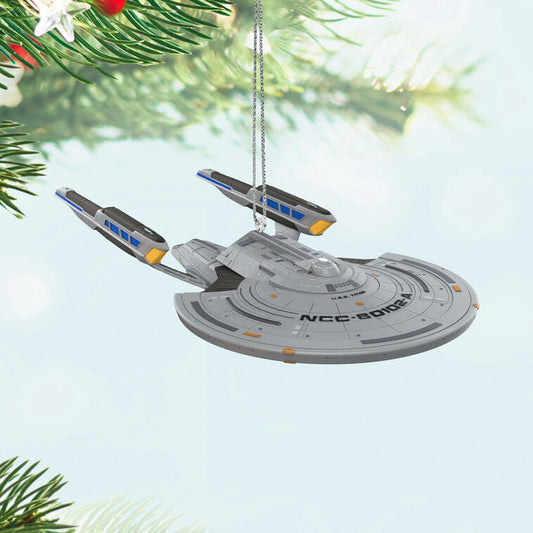 Hallmark 2025 Keepsake Christmas Ornament Star Trek: Picard U.S.S. Titan, Gifts for Trekkies - BCGiftMall
