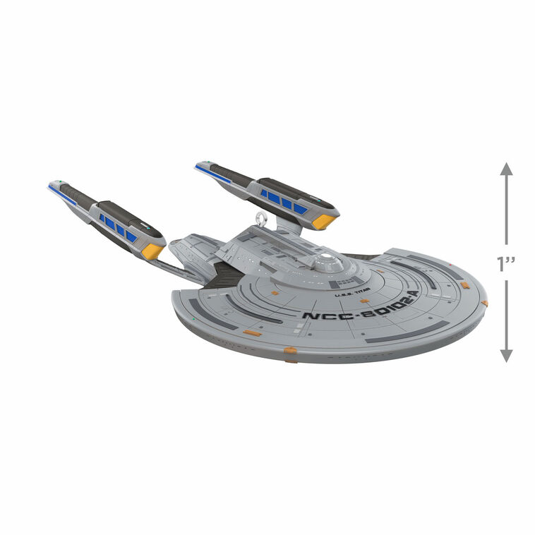 Hallmark 2025 Keepsake Christmas Ornament Star Trek: Picard U.S.S. Titan, Gifts for Trekkies - BCGiftMall