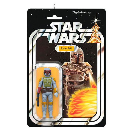 2026 Hallmark Christmas Ornament Star Wars Boba Fett Vintage Figure