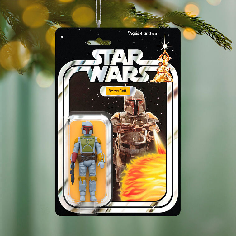 2026 Hallmark Christmas Ornament Star Wars Boba Fett Vintage Figure