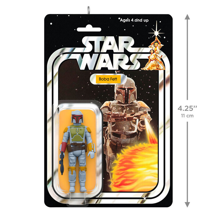 2026 Hallmark Christmas Ornament Star Wars Boba Fett Vintage Figure