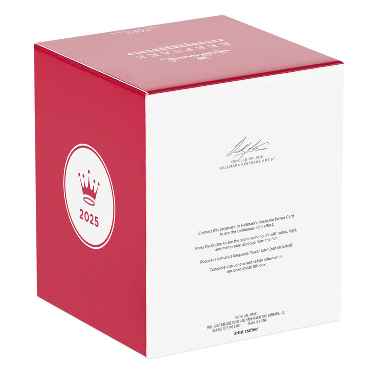 Hallmark 2025 Star Wars: A New Hope™ "Let the Wookiee™ Win" Ornament With Video, Light and Sound - BCGiftMall