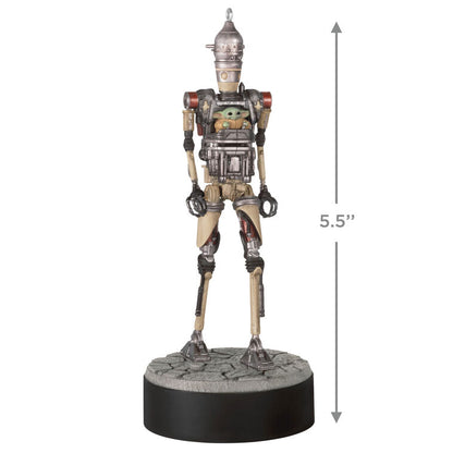 Hallmark Keepsake Christmas Ornament 2025, Star Wars: The Mandalorian Grogu Operating IG-12 with Sound, Gifts for Star Wars Fans - BCGiftMall