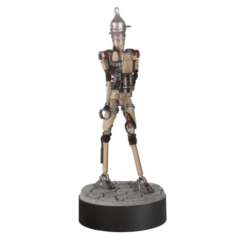 Hallmark Keepsake Christmas Ornament 2025, Star Wars: The Mandalorian Grogu Operating IG-12 with Sound, Gifts for Star Wars Fans - BCGiftMall