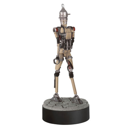 Hallmark Keepsake Christmas Ornament 2025, Star Wars: The Mandalorian Grogu Operating IG-12 with Sound, Gifts for Star Wars Fans - BCGiftMall