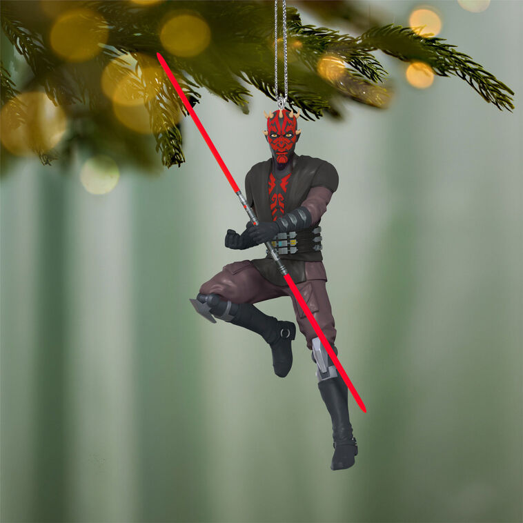 2026 Hallmark Christmas Ornament Star Wars: Maul - Shadow Lord Maul Limited Edition