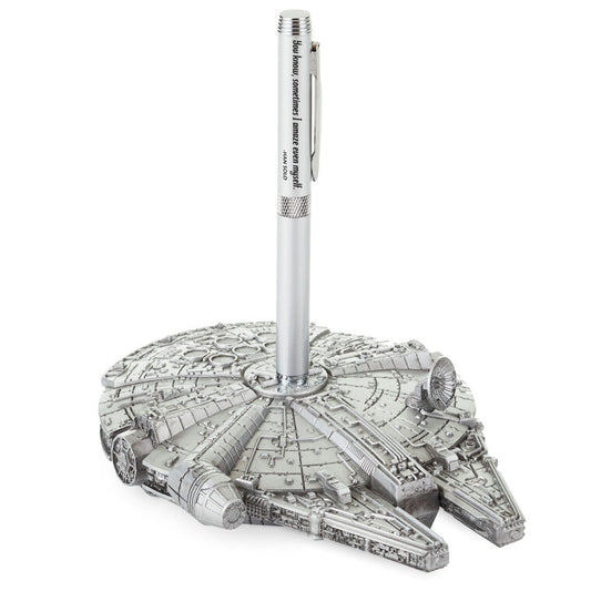 Star Wars™ Millennium Falcon™ Desk Accessory With Pen by Hallmark