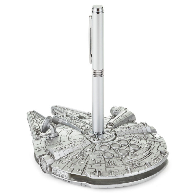 Star Wars™ Millennium Falcon™ Desk Accessory With Pen by Hallmark