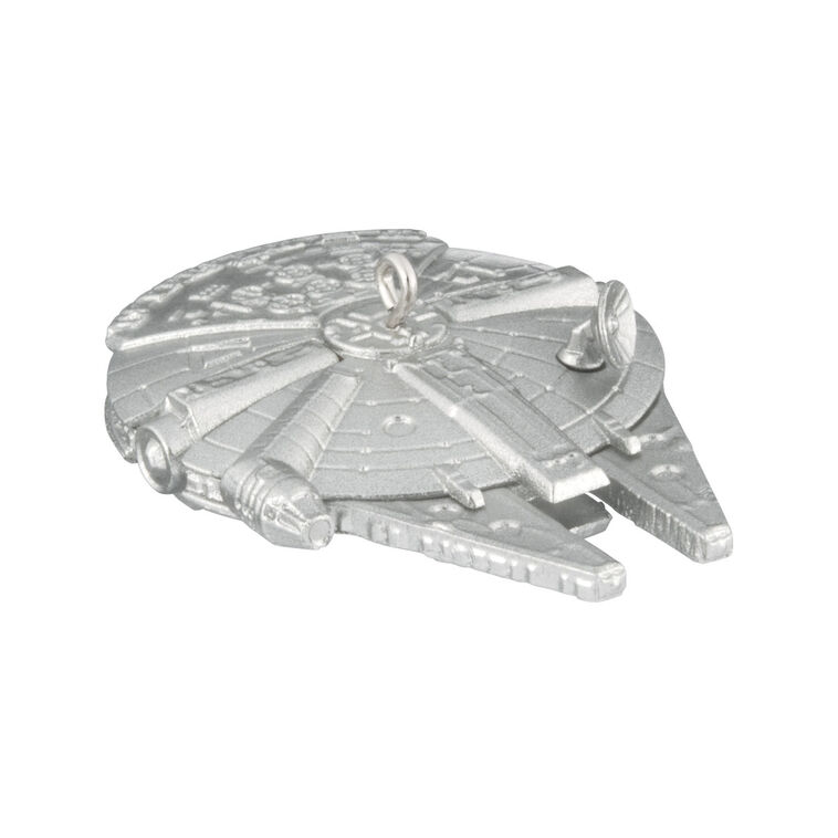 Hallmark 2026 Christmas Ornament Mini Star Wars Millennium Falcon Ornament, 0.5"