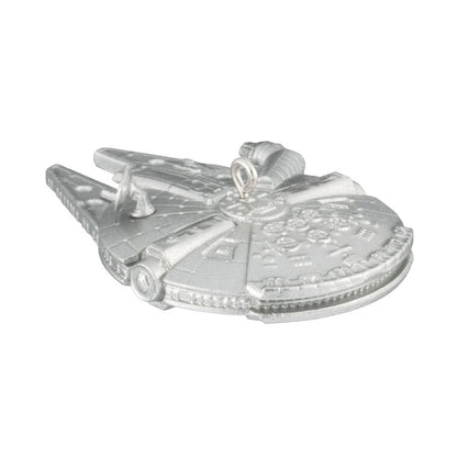 Hallmark 2026 Christmas Ornament Mini Star Wars Millennium Falcon Ornament, 0.5"