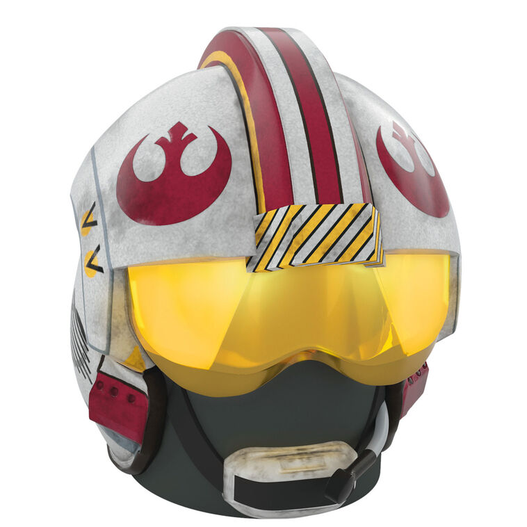 2026 Hallmark Christmas Ornament Mini Star Wars Red Five Rebel Pilot ShowToppers Musical Tree Topper With Light, 3"