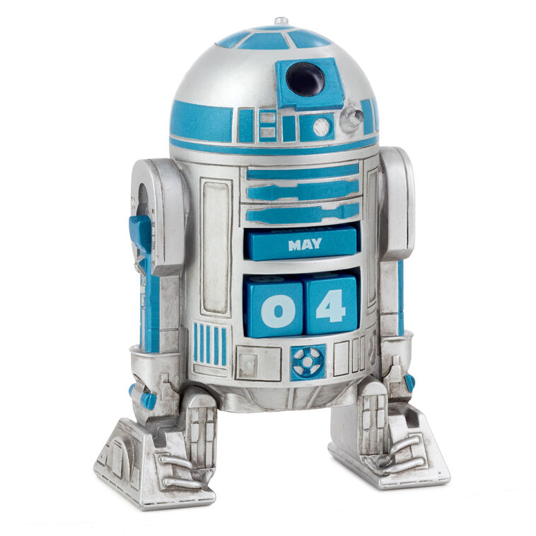Hallmark Star Wars R2-D2 Perpetual Calendar With Sound