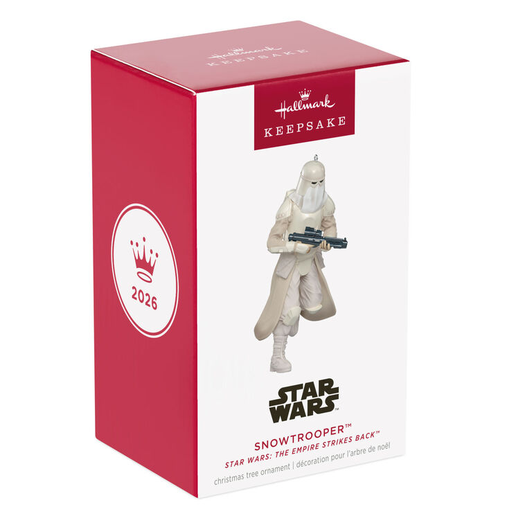 Hallmark 2026 Christmas Ornament Star Wars: The Empire Strikes Back Snowtrooper