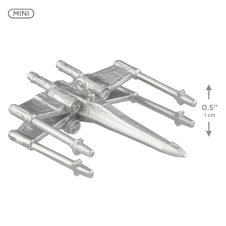 2026 Hallmark Christmas Ornament Mini Star Wars X-Wing Starfighter