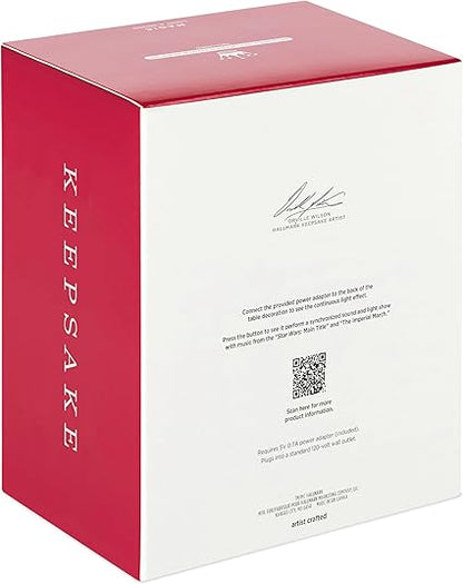 Hallmark Keepsake Christmas Tabletop Decoration, Star Wars The Merriest House in The Galaxy Musical with Light, Gifts for Star Wars Fans