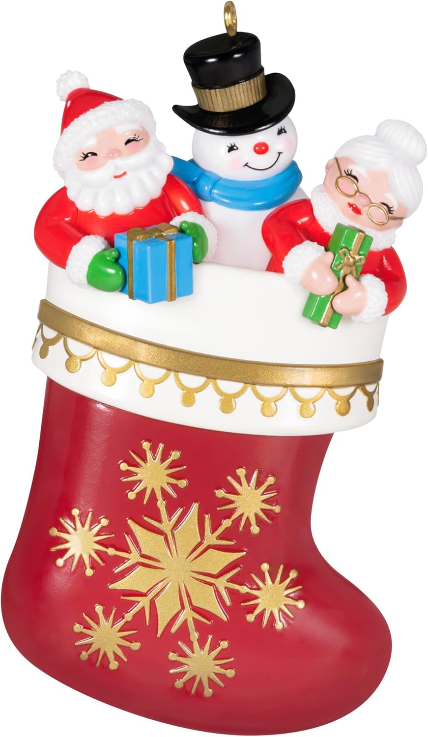 Hallmark 2025 Christmas Ornament Stocking Stuffers, Santa Collectors Gifts