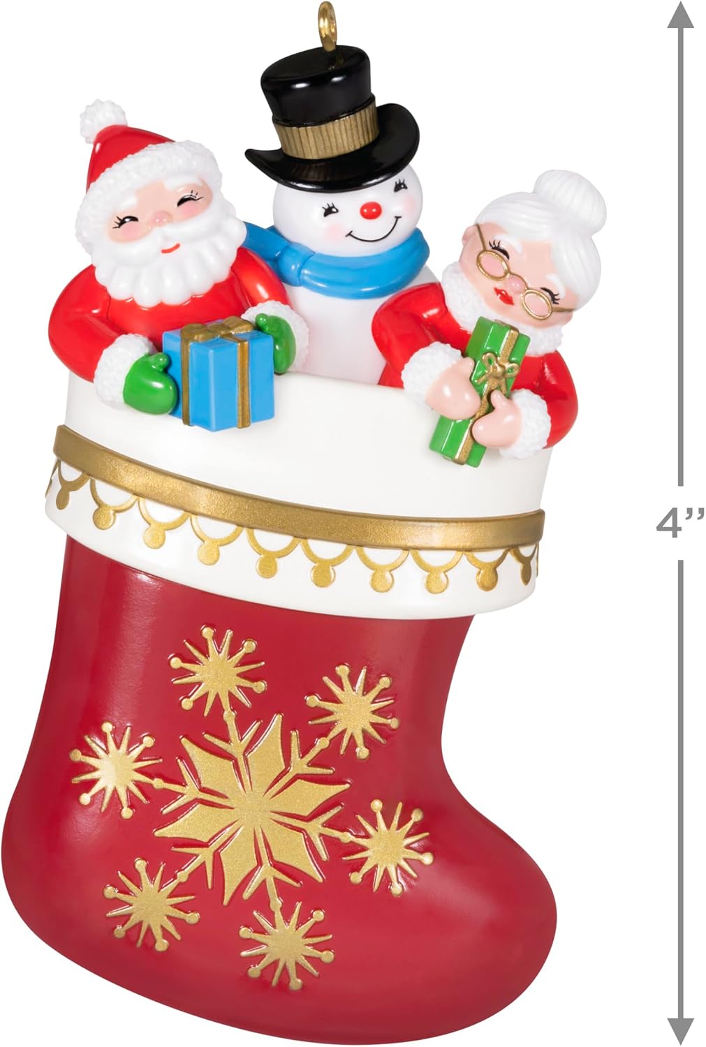 Hallmark 2025 Christmas Ornament Stocking Stuffers, Santa Collectors Gifts