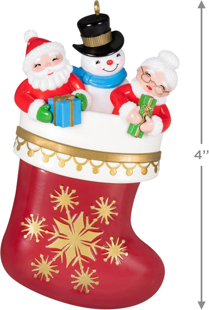 Hallmark 2025 Christmas Ornament Stocking Stuffers, Santa Collectors Gifts