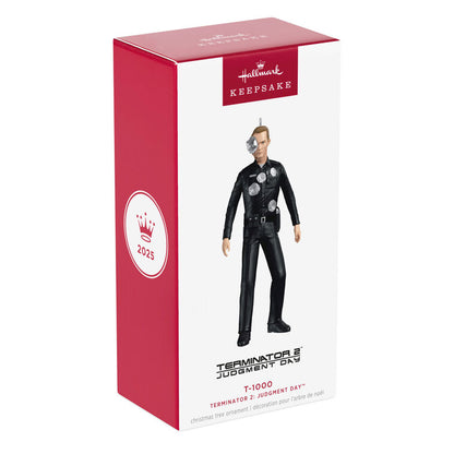 Hallmark Keepsake Christmas Ornament 2025, Terminator 2: Judgment Day T-1000 Advanced Prototype, Movie Gifts - BCGiftMall