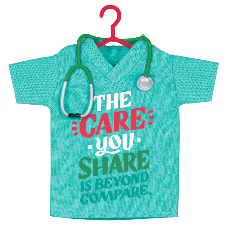 Hallmark 2026 Christmas Ornament The Care You Share Fabric