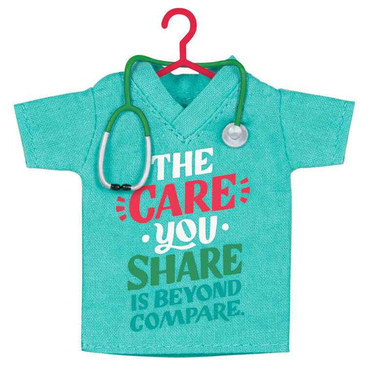 Hallmark 2026 Christmas Ornament The Care You Share Fabric