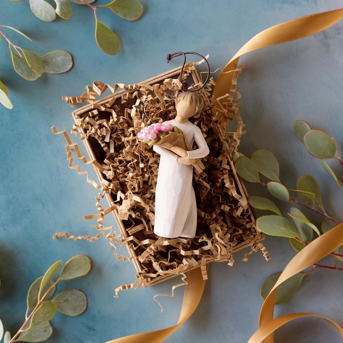 Willow Tree Bright Hope Ornament, Sculpted Hand-Painted Figure