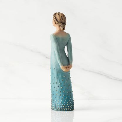 Willow Tree Radiance (Lighter Skin), Your Strength and Beauty Shine from Within, Gift of Support, Encouragement, Overcoming Adversity or Celebration, Sculpted Hand-Painted Figure