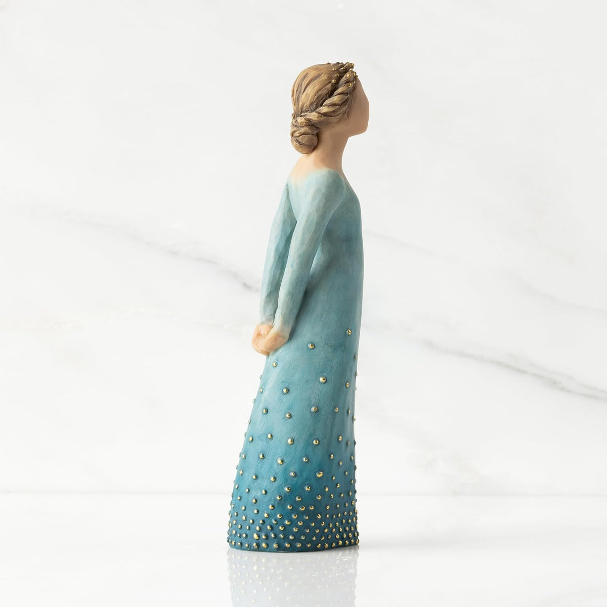 Willow Tree Radiance (Lighter Skin), Your Strength and Beauty Shine from Within, Gift of Support, Encouragement, Overcoming Adversity or Celebration, Sculpted Hand-Painted Figure