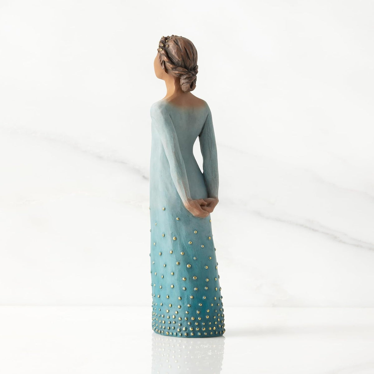 Willow Tree Radiance (Darker Skin), Your Strength and Beauty Shine from Within, Gift of Support, Encouragement, Overcoming Adversity or Celebration, Sculpted Hand-Painted Figure