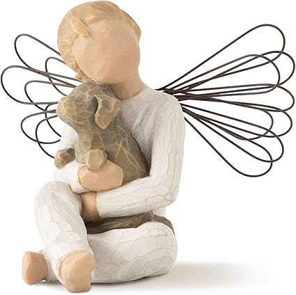 Demdaco DD26062 Willow Tree Angel of Comfort Figurine,5.3 x 4.4