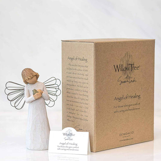 Willow Tree Angel of Healing, Sculpted Hand-Painted Figure