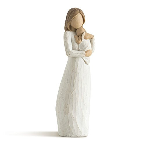 Willow Tree Angel of Mine, So Loved, so Very Loved, A Gift to Celebrate, New Families and Loving Family Relationships That Develop Between Parent and Child, Sculpted Hand-Painted Figure - BCGiftMall