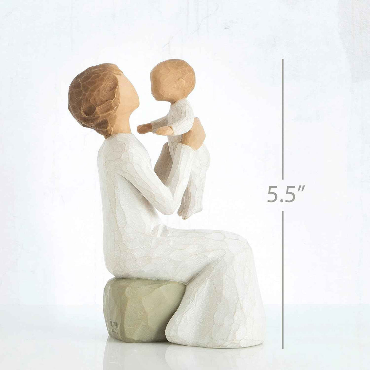 Willow Tree Grandmother, A Unique Love That Transcends The Years, Celebrate New Beginnings, Babies, Families, Loving Relationships Between Parent, Grandparent and Child, Sculpted Hand-Painted Figure