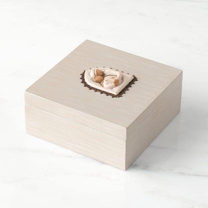 Willow Tree Holy Family, sculpted hand-painted Memory Box - BCGiftMall