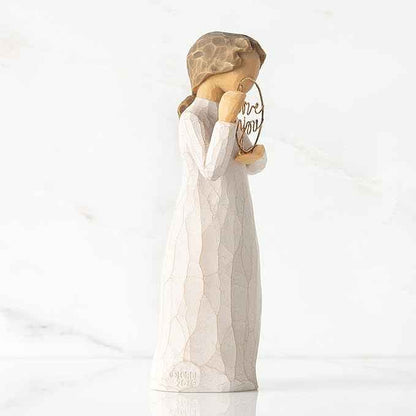 Willow Tree Love You, Just a Little Reminder, A Thoughtful Gesture to Spouses, Parents, Family Members and Friends, Sculpted Hand-Painted Figure