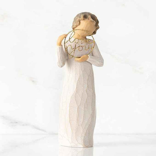 Willow Tree Love You, Just a Little Reminder, A Thoughtful Gesture to Spouses, Parents, Family Members and Friends, Sculpted Hand-Painted Figure