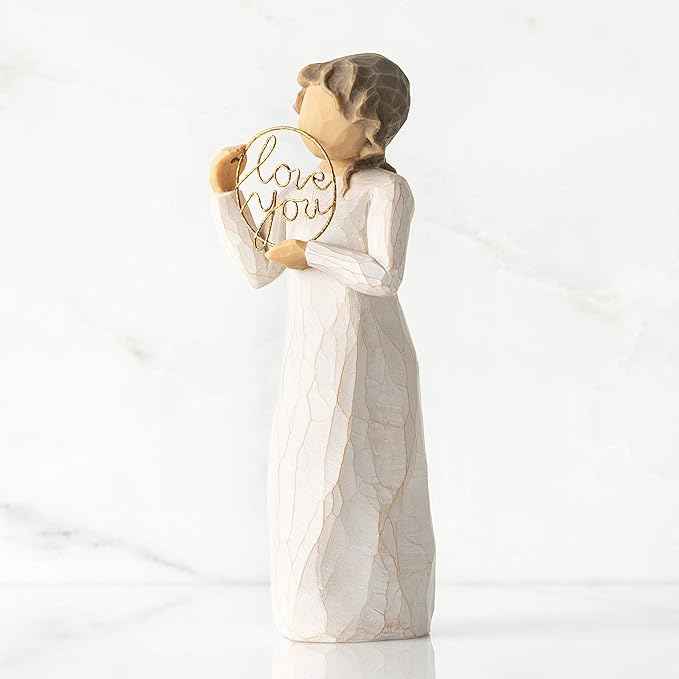 Willow Tree Love You, Just a Little Reminder, A Thoughtful Gesture to Spouses, Parents, Family Members and Friends, Sculpted Hand-Painted Figure