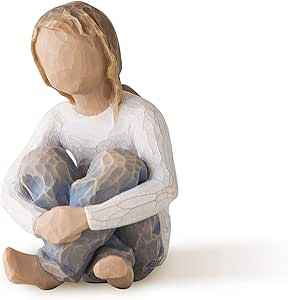 Willow Tree Spirited Child, Sculpted Hand-Painted Figure