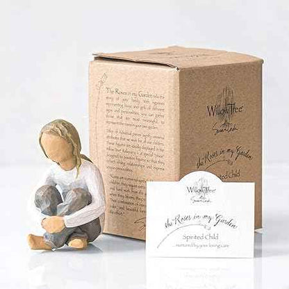 Willow Tree Spirited Child, Sculpted Hand-Painted Figure