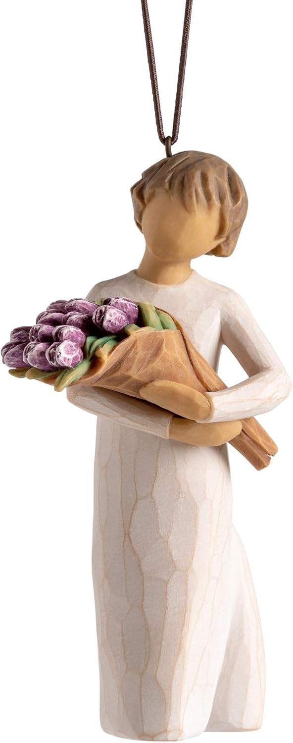 Willow Tree Surprise Ornament, Sculpted Hand-Painted Figure - BCGiftMall
