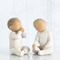 Demdaco DD26188 2-Piece Willow Tree Two Together Figurine